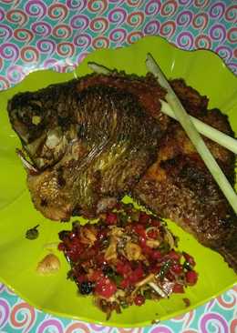 Mujair goreng sambal matah(versi goreng)