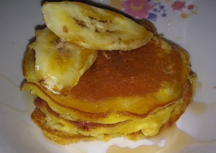 cara membuat Pancake Madu