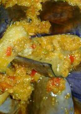 Terong balado sambel oncom