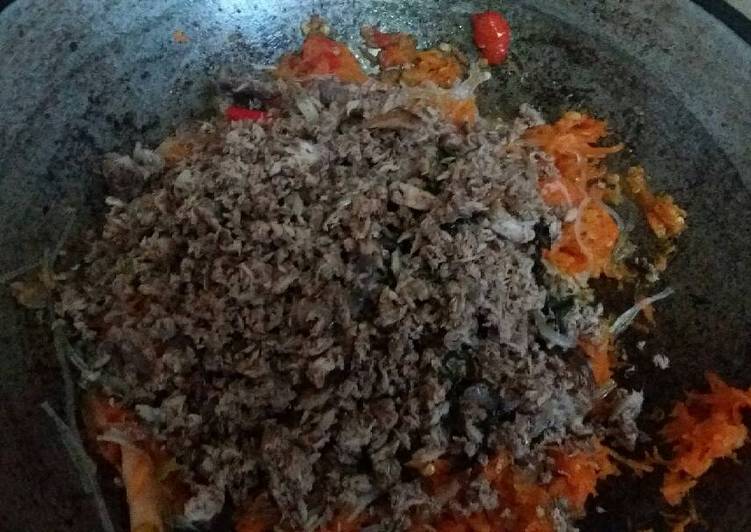 resep makanan Isi panada soun tongkol