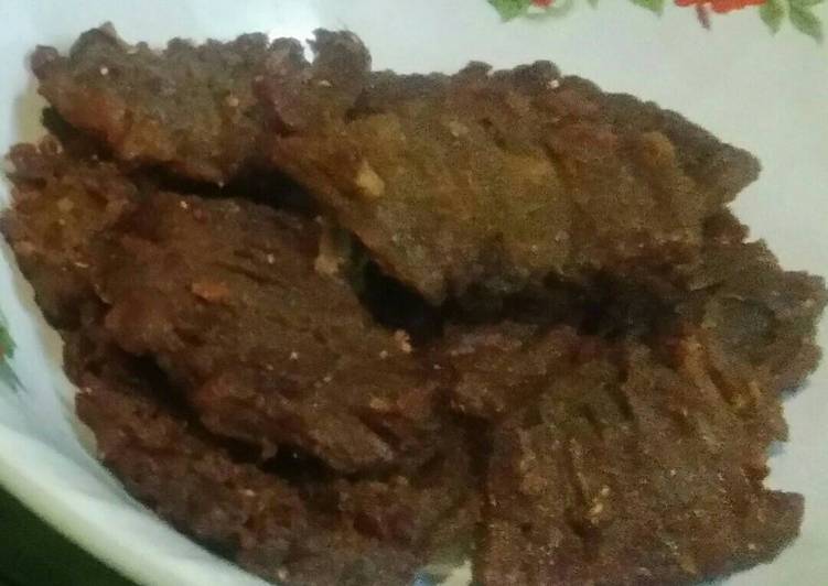 gambar untuk resep Empal Gepuk Daging Sapi Garing