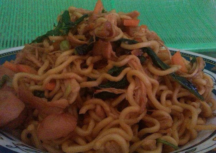 resep lengkap untuk Mie Goreng Simpel Enak Kenyang Sehat