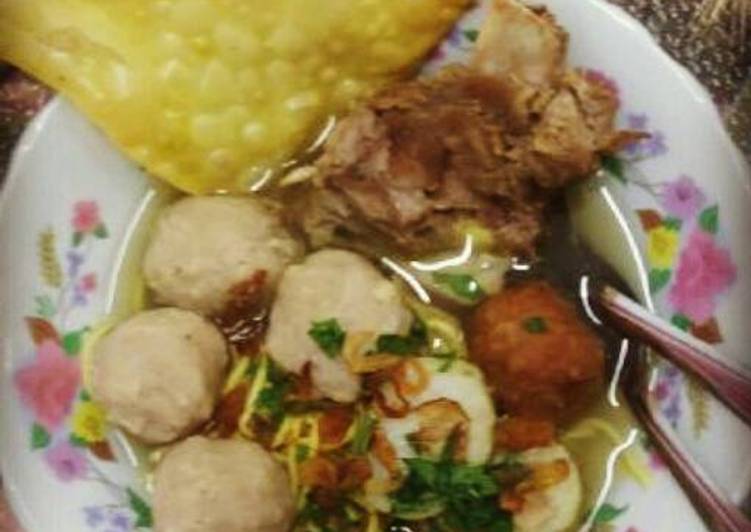 gambar untuk cara membuat Bakso Iga Sapi (#pr_recookmasakanberkuah)