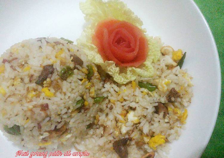 gambar untuk resep Nasi goreng putih atiampla