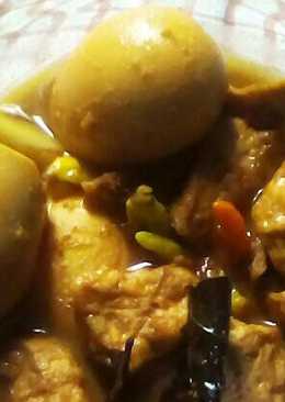 Semur tahu+telur hemat nikmaat #pr_recookmasakanberkuah