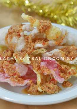 5. Kerupuk Mlarat Sambal Oncom Cirebon ala ArKitchen
