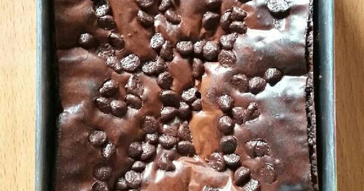 Resep Brownies Shiny Crust