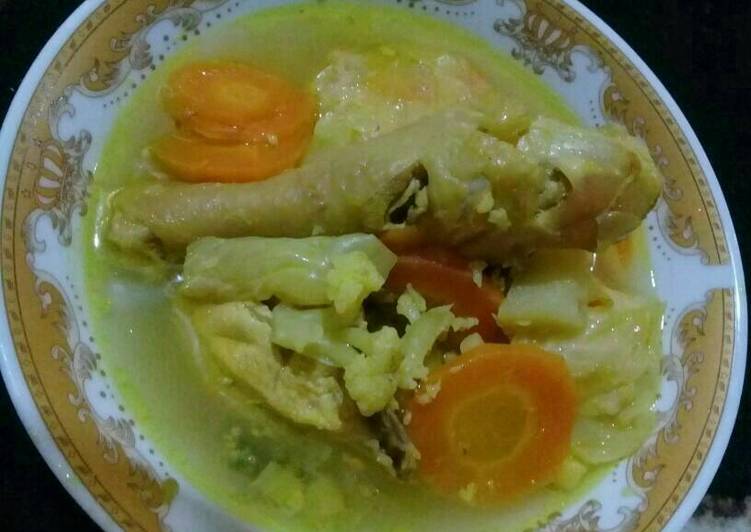 gambar untuk resep Soto Kuning Ayam Petelor