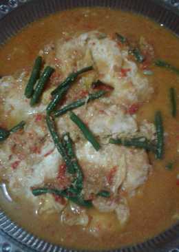 Balado telor ceplok with santan