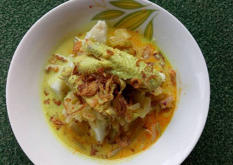 Resep Opor ayam kampung (kuah lontong lebaran) oleh Dapur