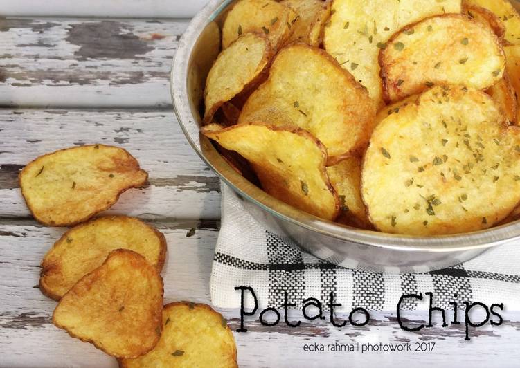 Resep Keripik Kentang (Potato Chips) Dari Ecka Rahma