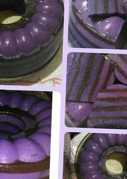 Kue lapis ubi ungu