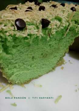 Bolu Pandan Santan Lembut Gak Seret