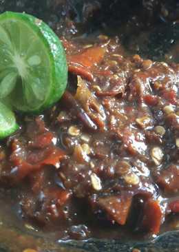 Sambel terasi goreng