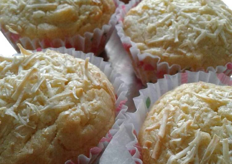 resep masakan Muffin tape eggless (tanpa telur) iriitt..