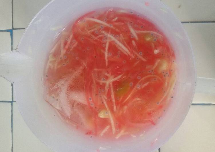 gambar untuk resep Es serut melon jelly