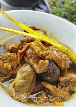 Jeroan Ayam Bumbu Kare