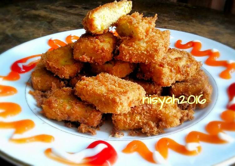 resep lengkap untuk Nugget Tahu ~ Ekonomis & Enak ??