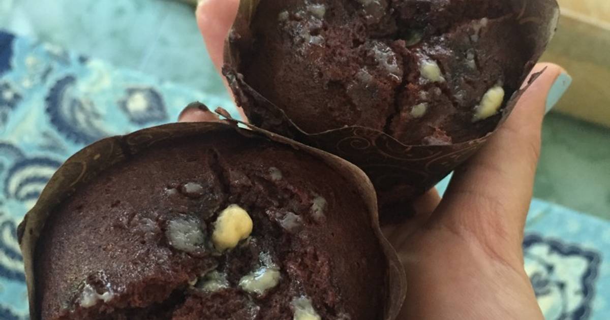 Resep Choco lava muffin