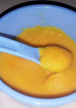 Bubur bayi 8bulan wortel, kentang, sufor soya