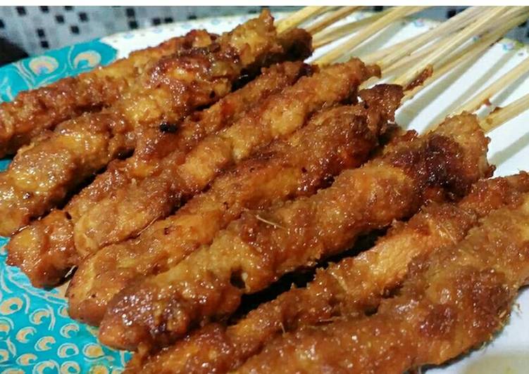 Resep Sate Ayam Manis Rempah oleh Shanti Tristianti Cookpad