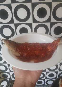 Pecak Bandeng bakar teflon