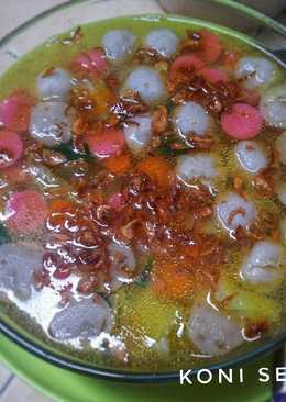 01. Sayur sop bakso sosis