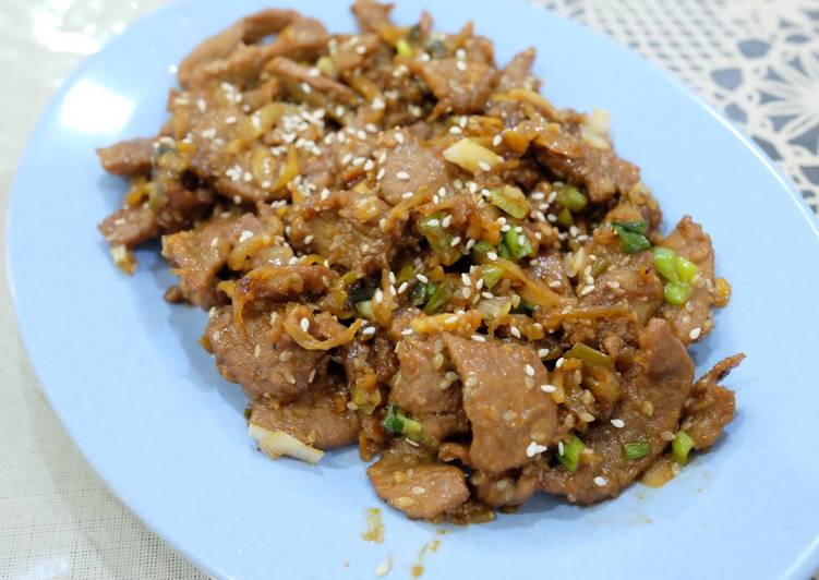 resep makanan Beef Bulgogi