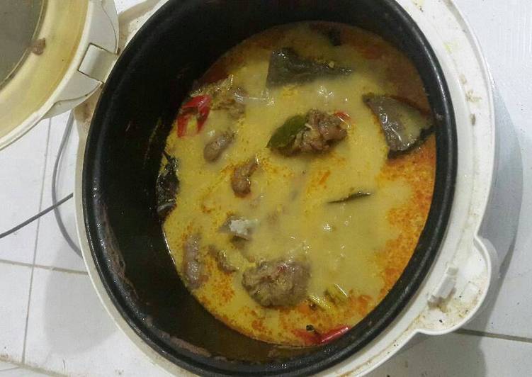 resep makanan Kare Kambing Simpel Mudah