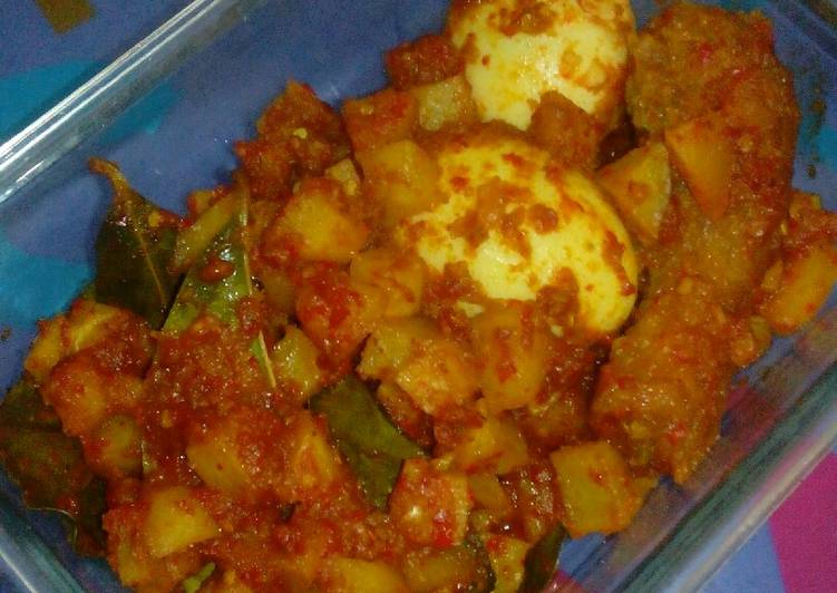 Resep Sambel goreng kentang telur Kiriman dari Tata My Beloved