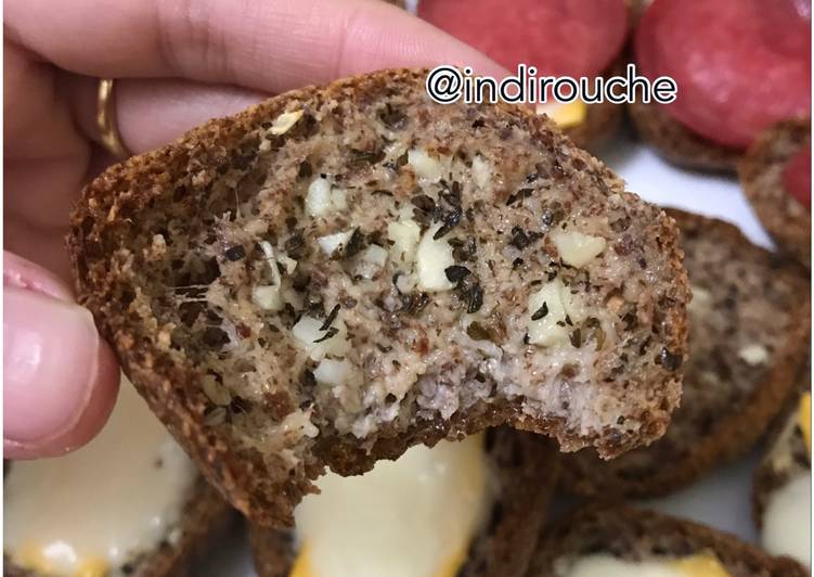 resep Garlic Bread Low Carb