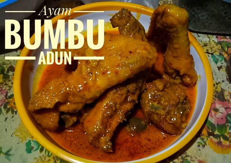 Resep Ayam Adun masakan mama mudah
