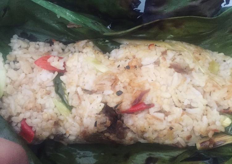 resep makanan Nasi Bakar