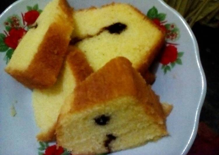 resep lengkap untuk Bolu tulban sederhana