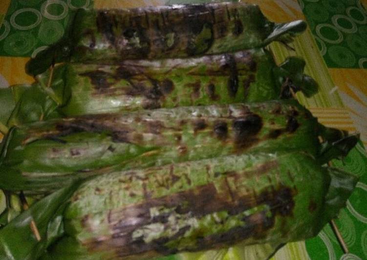 gambar untuk resep makanan Nasi bakar teay(teri ayam)