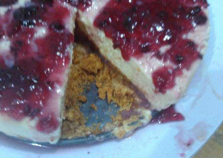 Resep No baked Cheesecake - Prahastia Putri