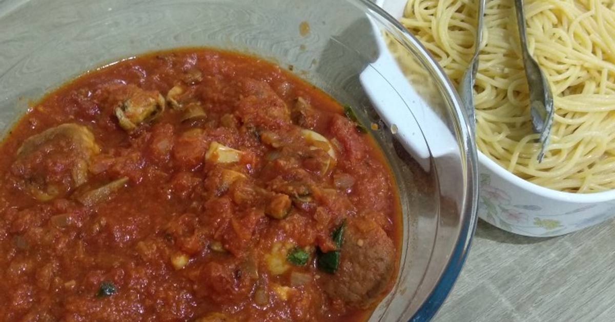 6 resep spageti maling enak dan sederhana - Cookpad