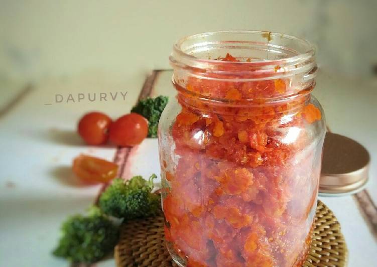 resep makanan Bumbu Dasar SAMBAL GORENG BALADO