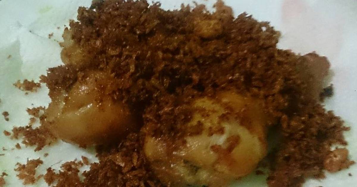 Resep Ayam serundeng renyah enak ala Umma Wafi