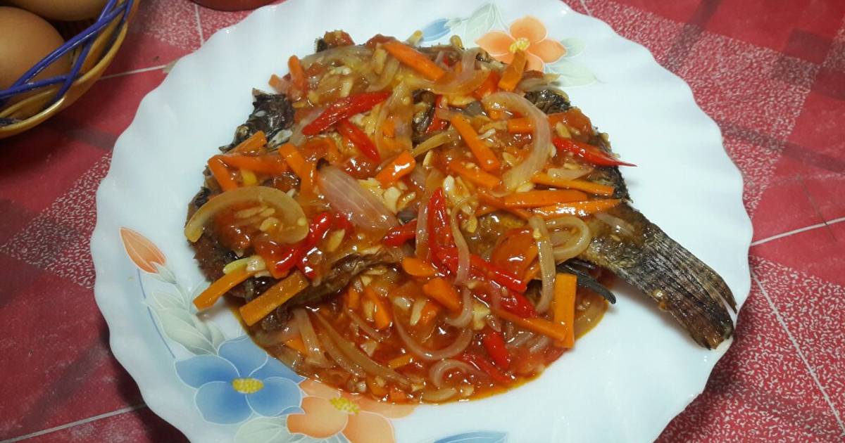 197 resep  ikan nila asam  manis  enak dan sederhana Cookpad