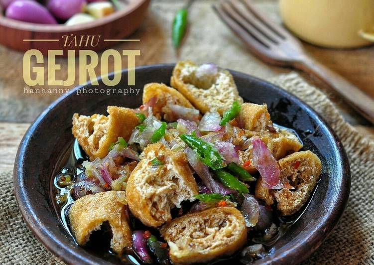 Resep Tahu Gejrot Dari hanhanny