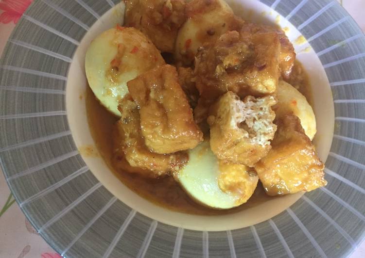 gambar untuk resep makanan Terik tahu telor