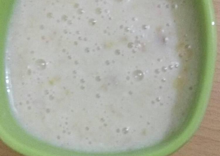 resep Almond Milk with Jack Fruit