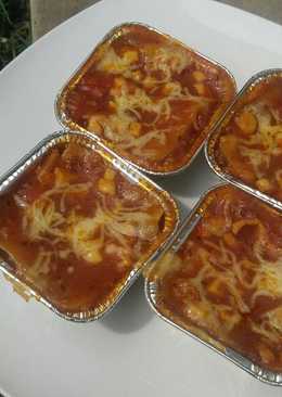 Mini Simple Lasagna with Tempe