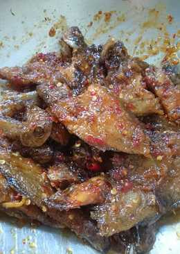 Ikan asin balado