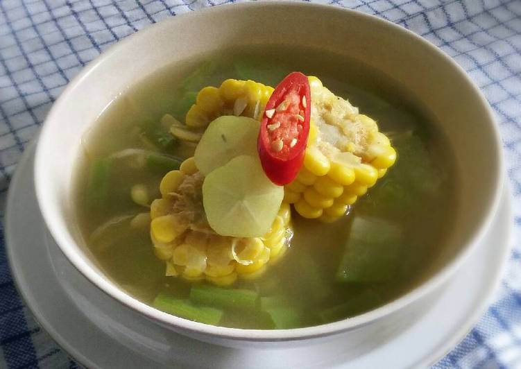 bahan dan cara membuat Sayur asem simple