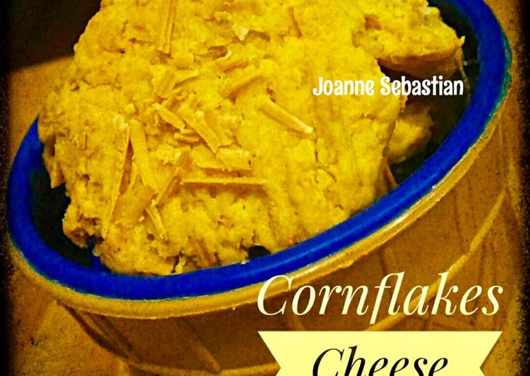 cara membuat Cornflakes Cheese Cookies