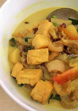 Soto Kikil Daging Sapi Kuah Santan