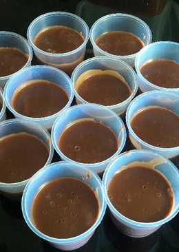 Pudding coklat - simple & silky