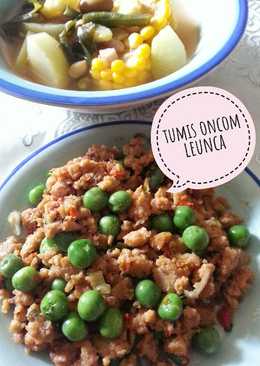 Tumis oncom leunca